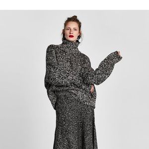 Oversized Roll Neck Sweater